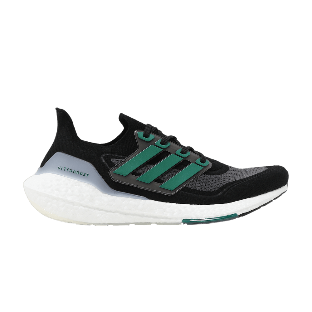Buy UltraBoost 21 Black Sub Green FZ1923 GOAT