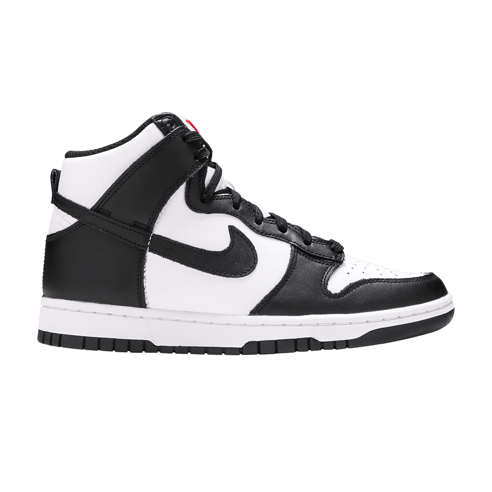 DEADSTOCK 2009 BIG NIKE HIGH PANDA BLACK WHITE DUNK Size