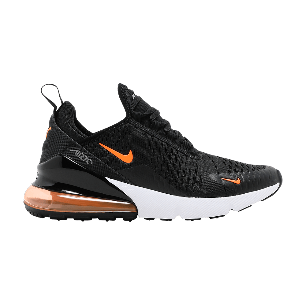 Nike air max 270 black tonal orange shop