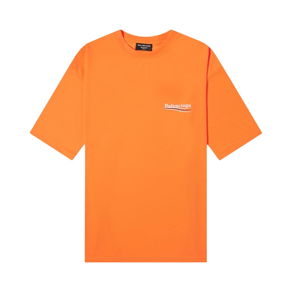Balenciaga orange t shirt new arrivals