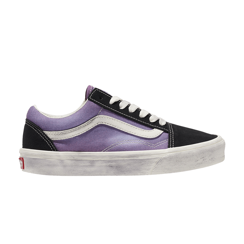 Purple and gray vans best sale