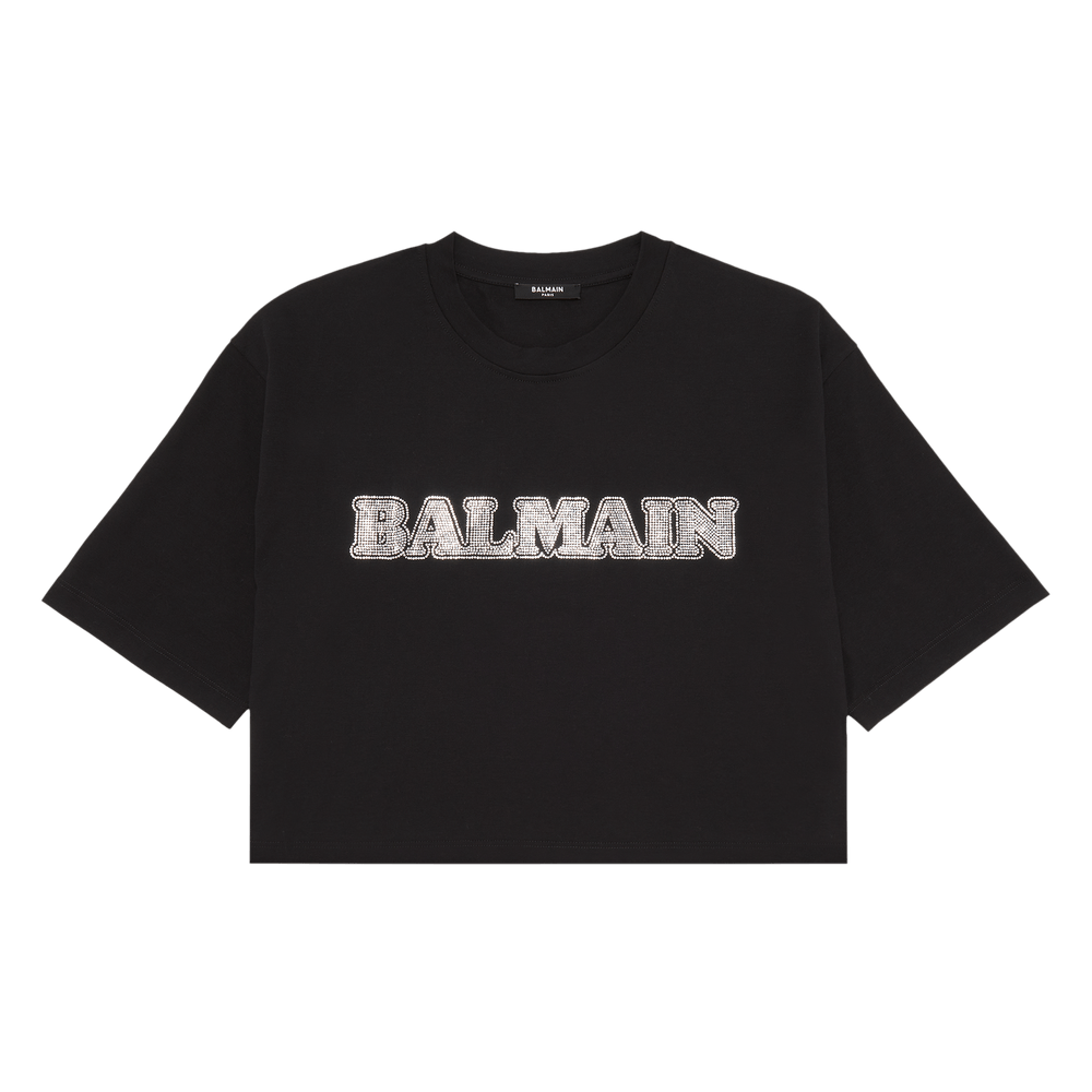 Balmain black t shirt clearance
