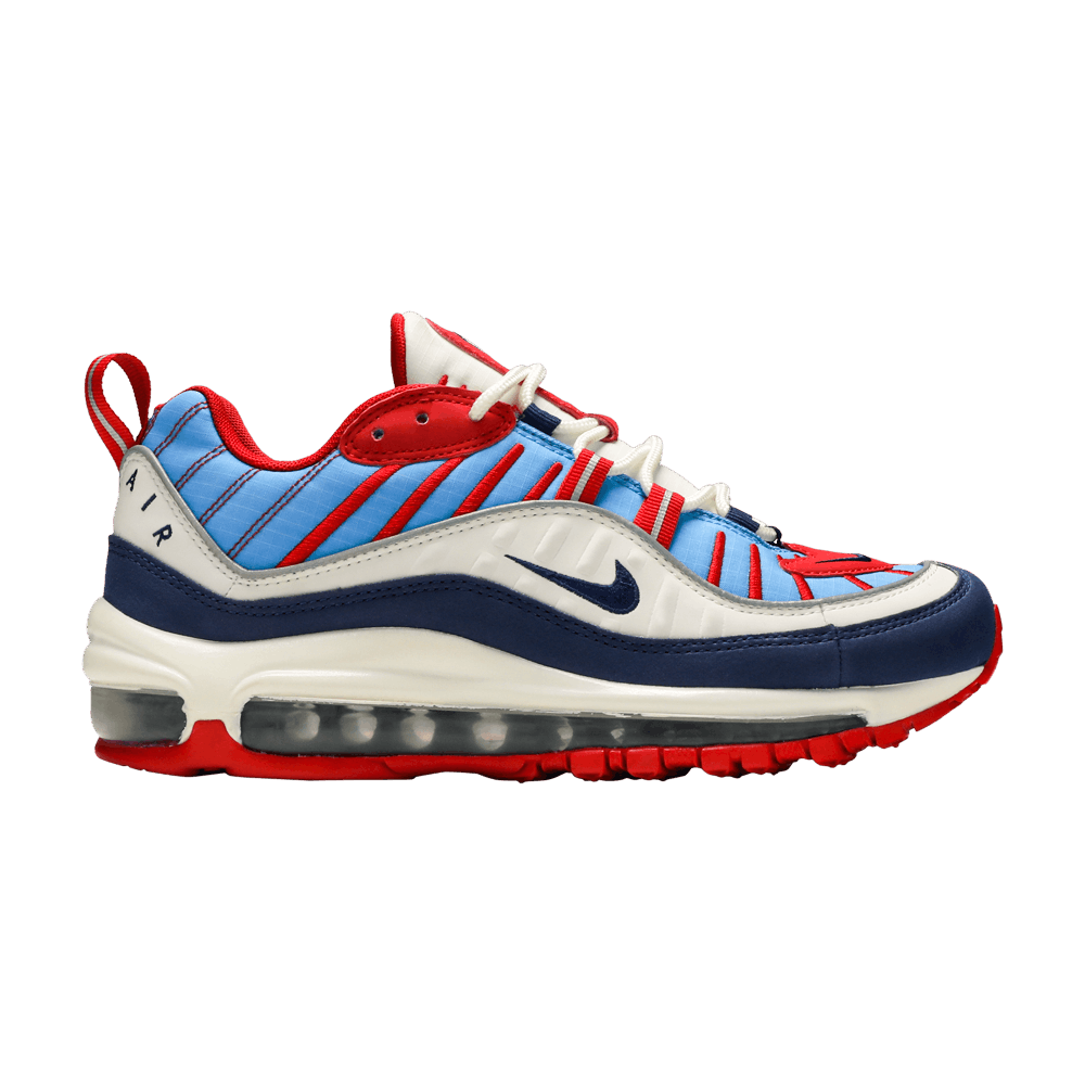 Nike Air Max 98 Blue Red White Women s