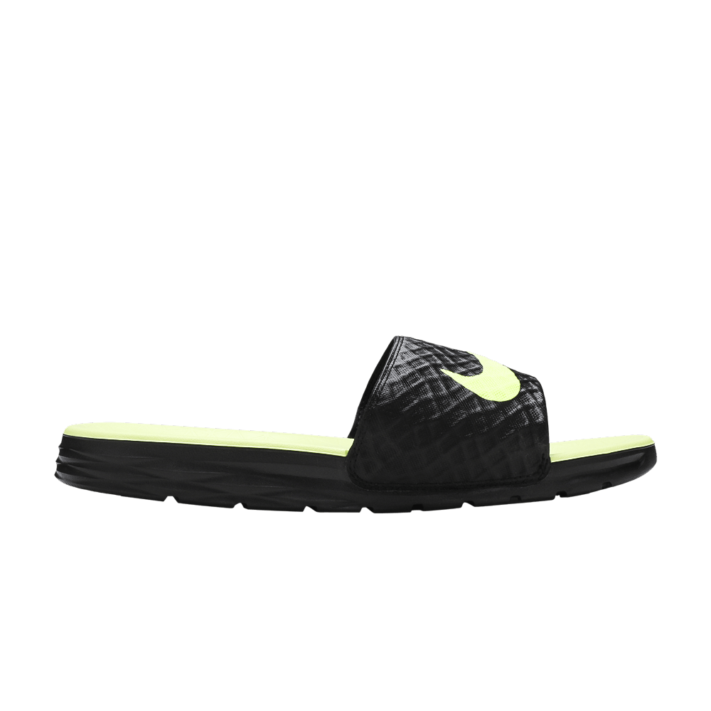 Nike benassi solarsoft black top