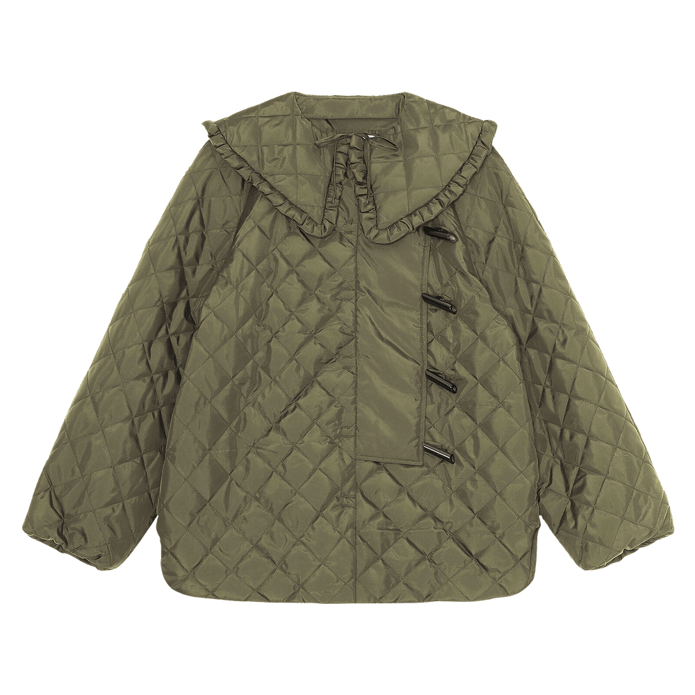 GANNI　ガニー Recycled Ripstop Quilt COAT Ganni + Recycled Ripstop Quilt Coat