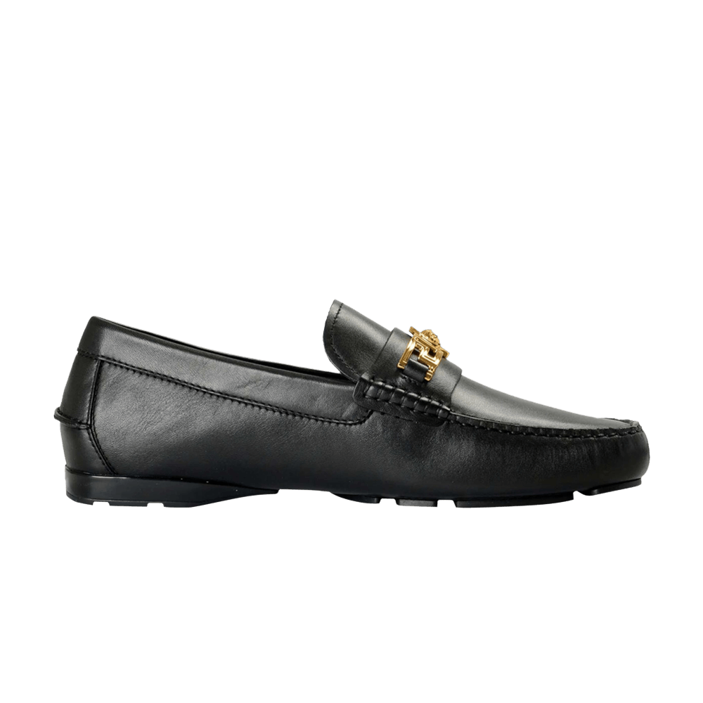 versace dress shoes mens | | Versace Black Leather Loafers Buckle Made In Italy Shoes Size 445 The leather develops a natural patina Medusa Driver Shoes Versace Medusa