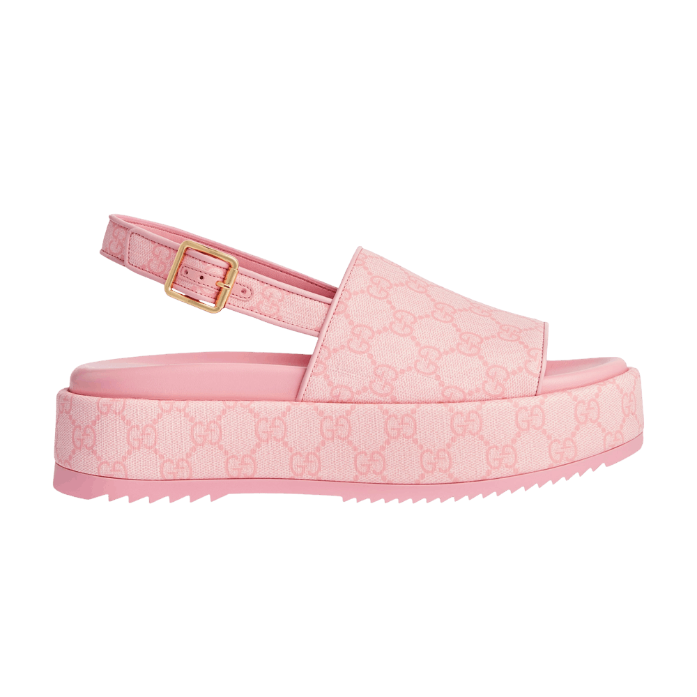 Gucci Wmns Platform Gg Sandal 'pink'