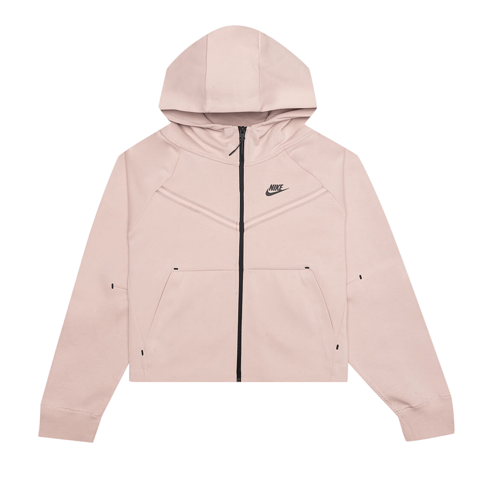 Pink nike tech fleece hoodie on sale