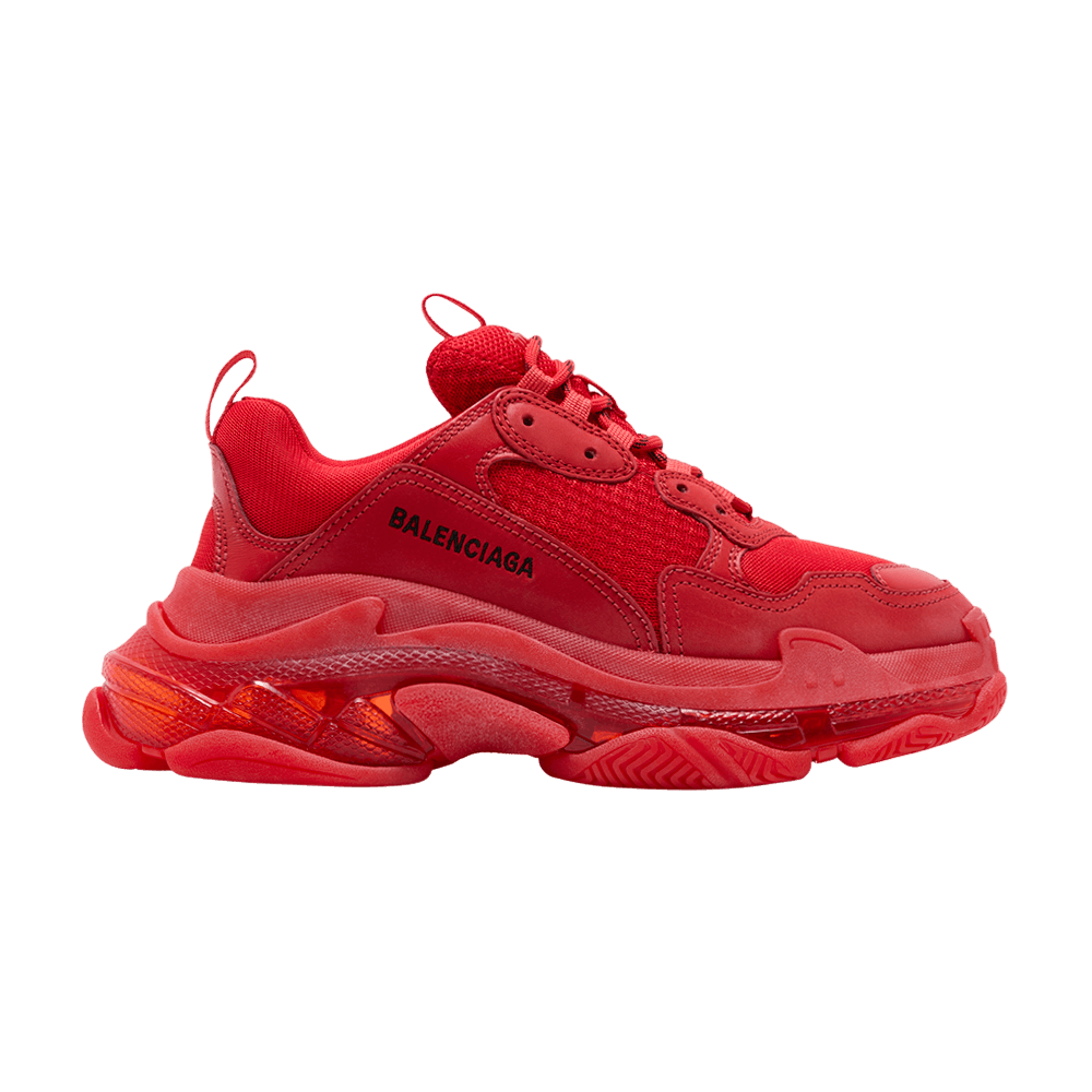 Buy Balenciaga Triple S Sneaker Clear Sole Red 541624 W2CE1 6500 GOAT CA