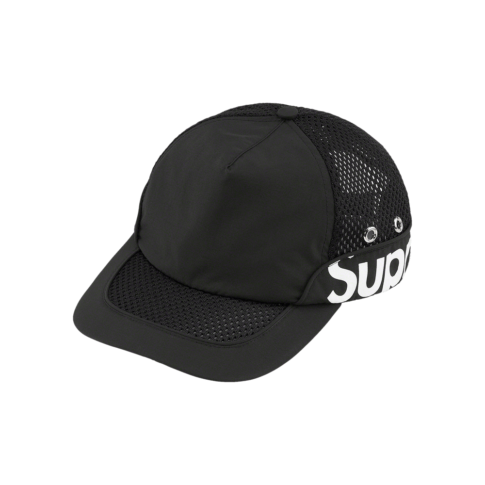 Buy Supreme Side Logo 5-Panel 'Black' - SS22H84 BLACK | GOAT
