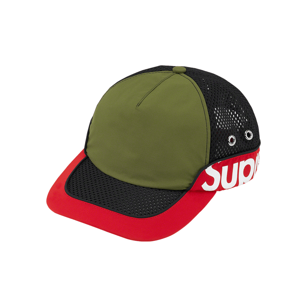 Buy Supreme Side Logo 5-Panel 'Olive' - SS22H84 OLIVE | GOAT