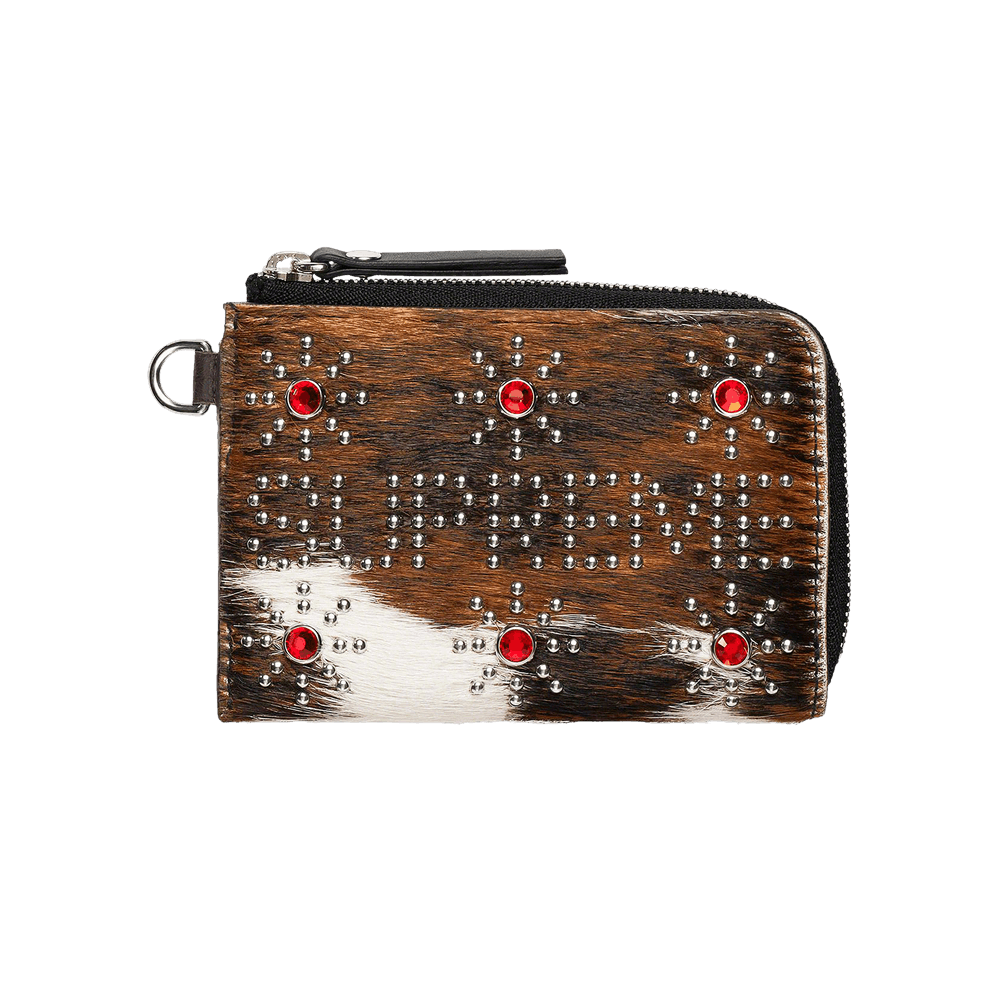 Buy Supreme x Hollywood Trading Company Studded Wallet 'Cow