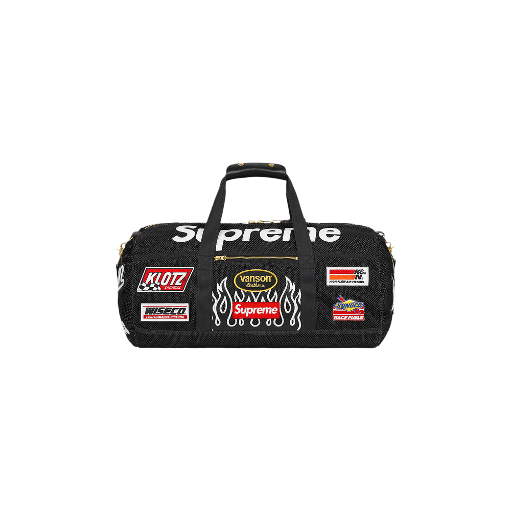 Buy Supreme x Vanson Leathers Cordura Mesh Duffle Bag 'Black