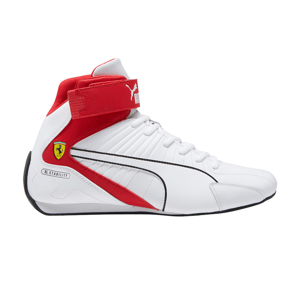 Buy Scuderia Ferrari x Kart Cat RL Mid White Rosso Corsa 307512 04 GOAT SA