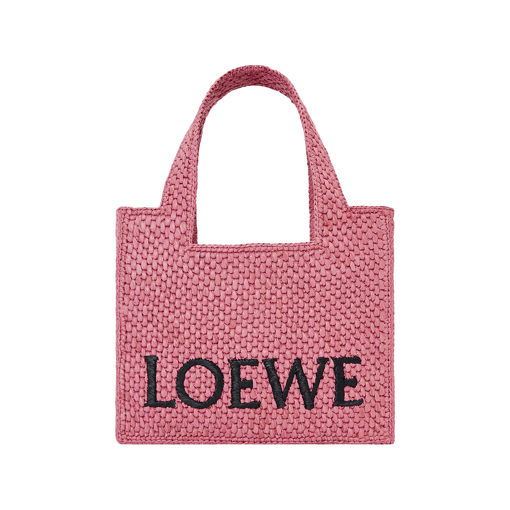Buy Loewe Font Tote Mini Bag 'Sunset/Pink' - ALF1V46X01 6786