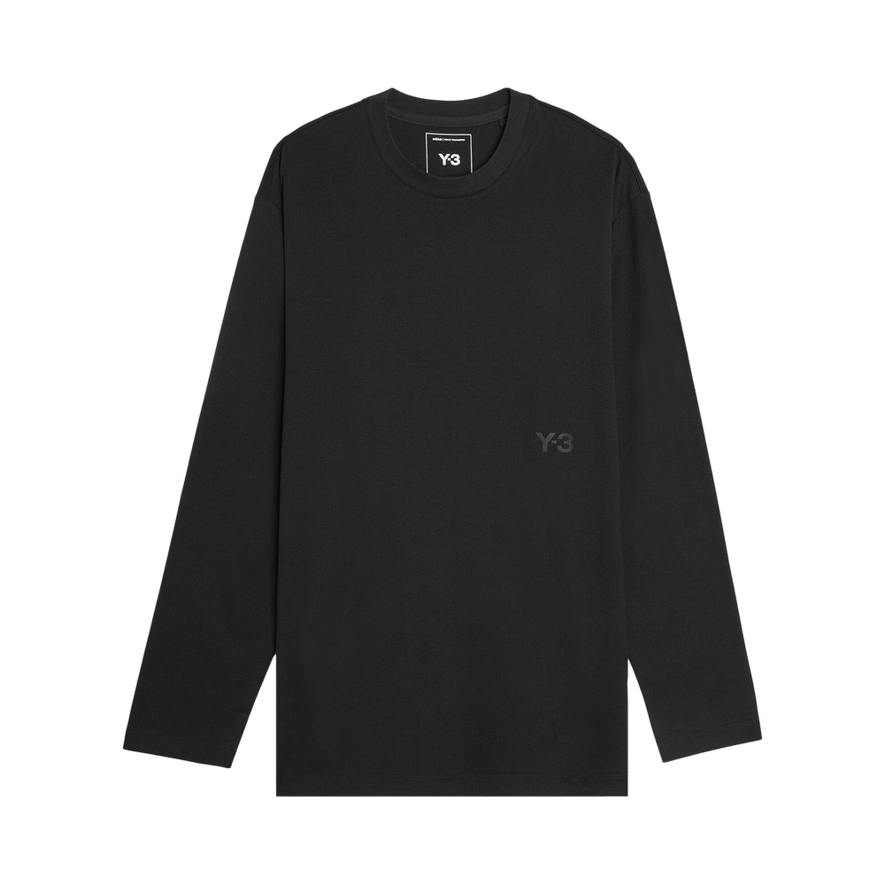 Buy Y 3 Long Sleeve Tee Black IW0068 GOAT