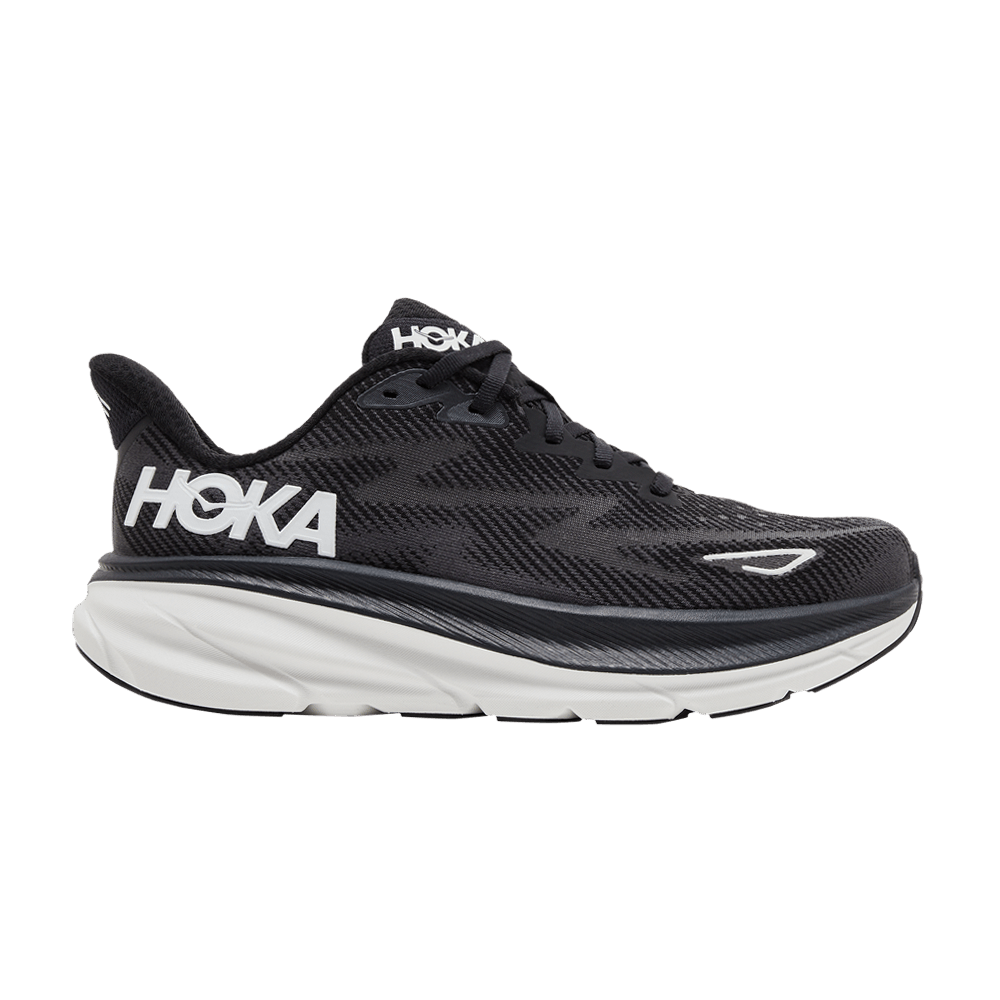 HOKA Wmns Clifton 9 'Black White'