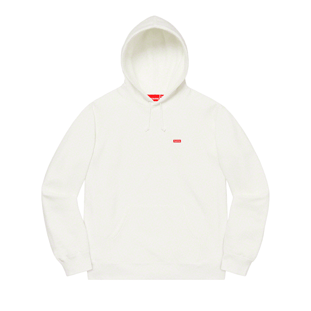 Supreme Small Box Hooded Sweatshirt 白L Supreme Small Box Logo Hooded Sweatshirt White Hoodie SIZE Medium