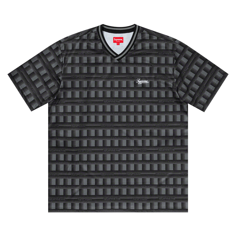 Buy Supreme Grid Soccer Jersey 