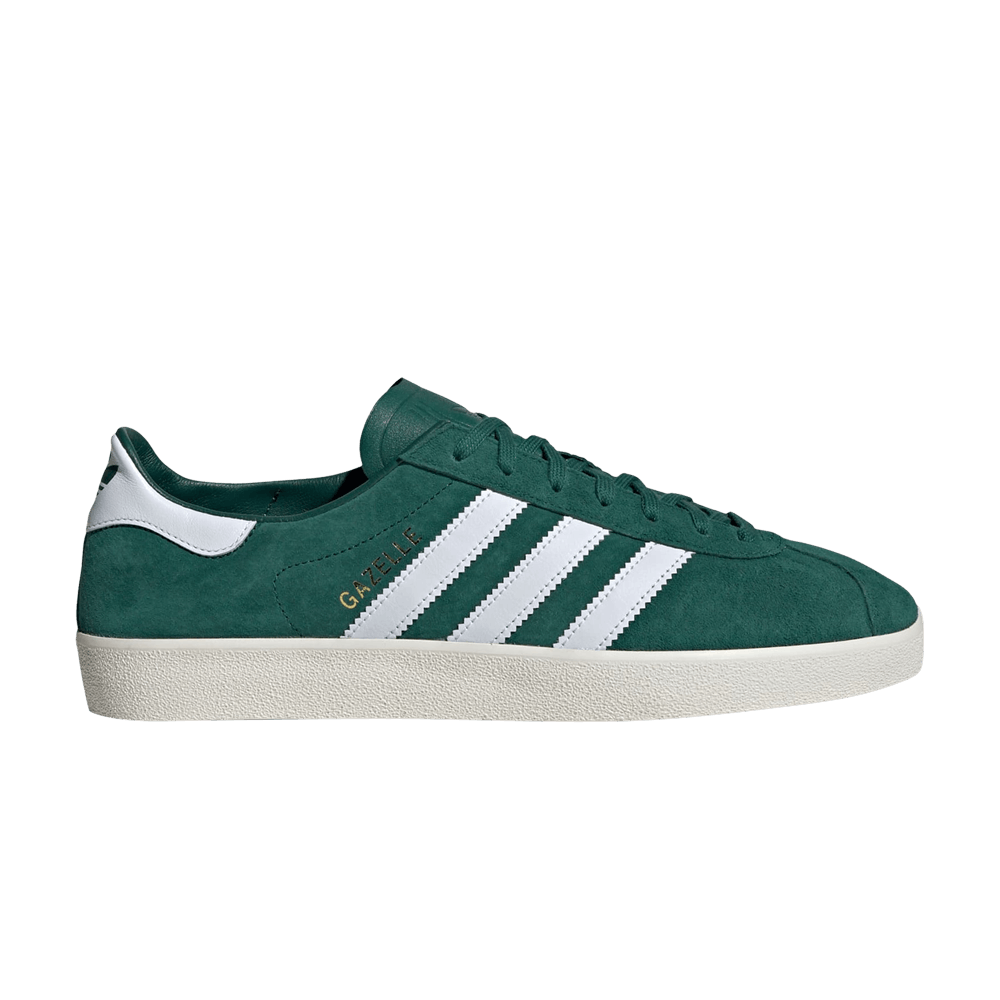 adidas gazelle silver green womens adidas Gazelle Shoes - Men's - Preloved Green / Cloud White / White main image 1