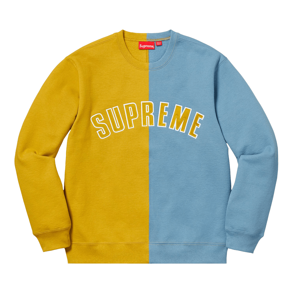 Buy Supreme Split Crewneck Sweatshirt 