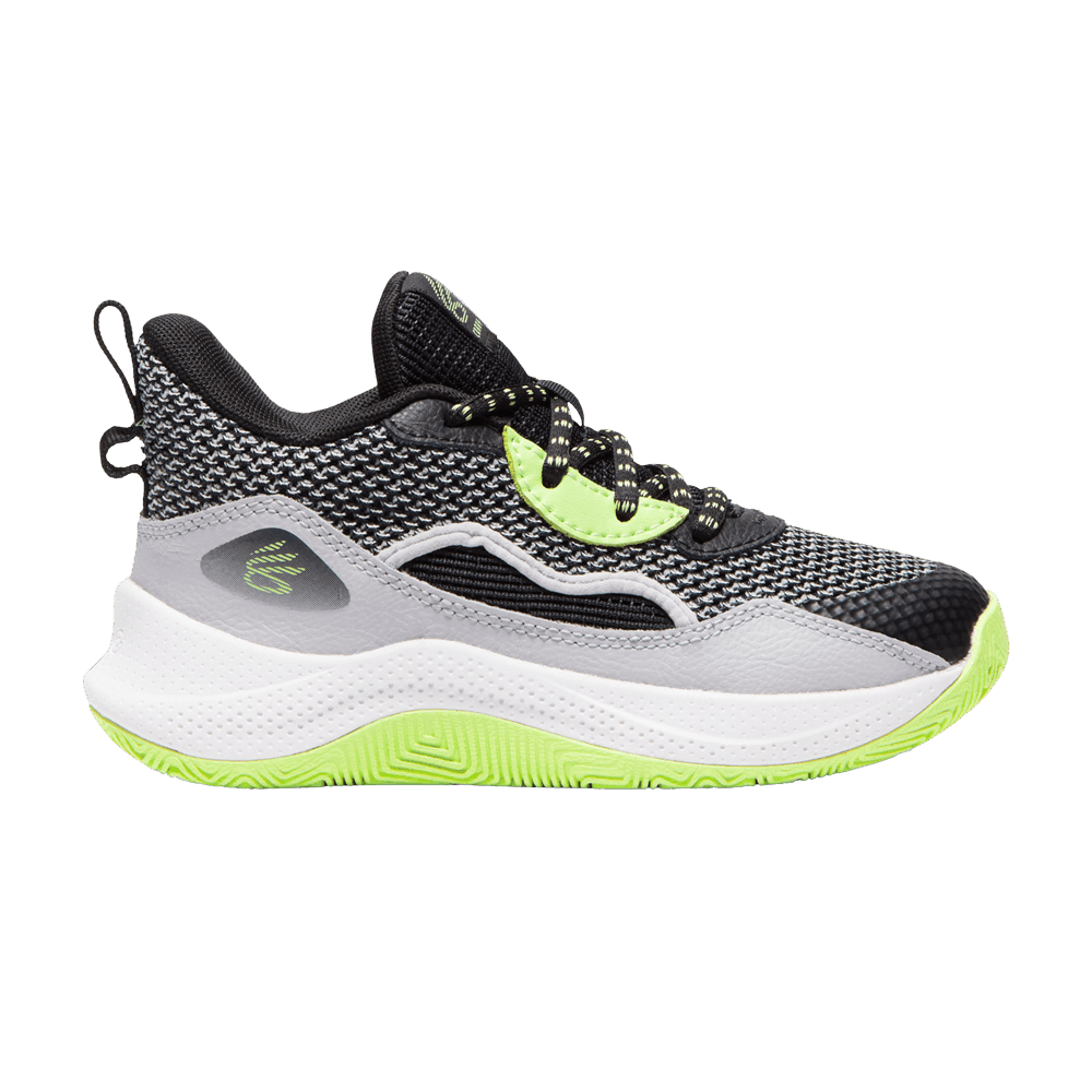 Under Armour Curry 3zer0 24 Ps Black Morph Green