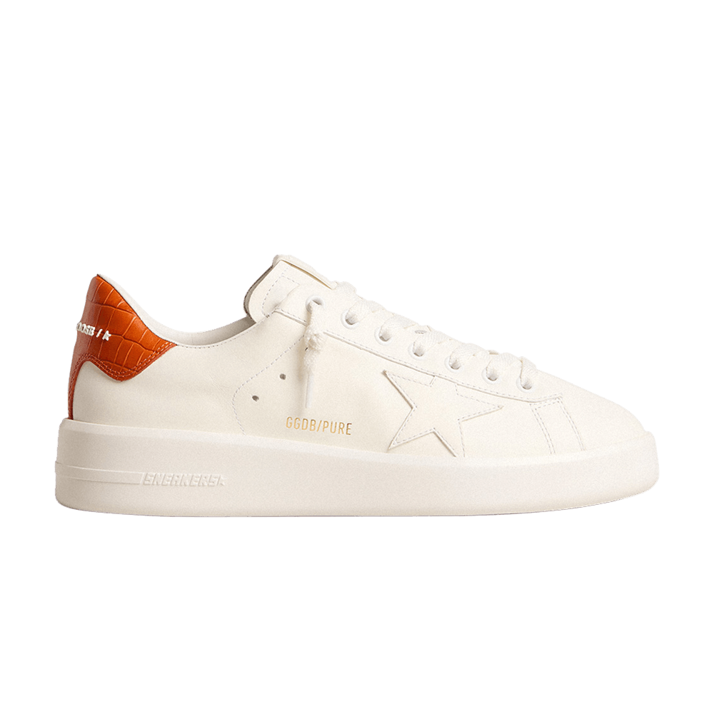 Buy Golden Goose Wmns Purestar 'White Orange' - GWF00197