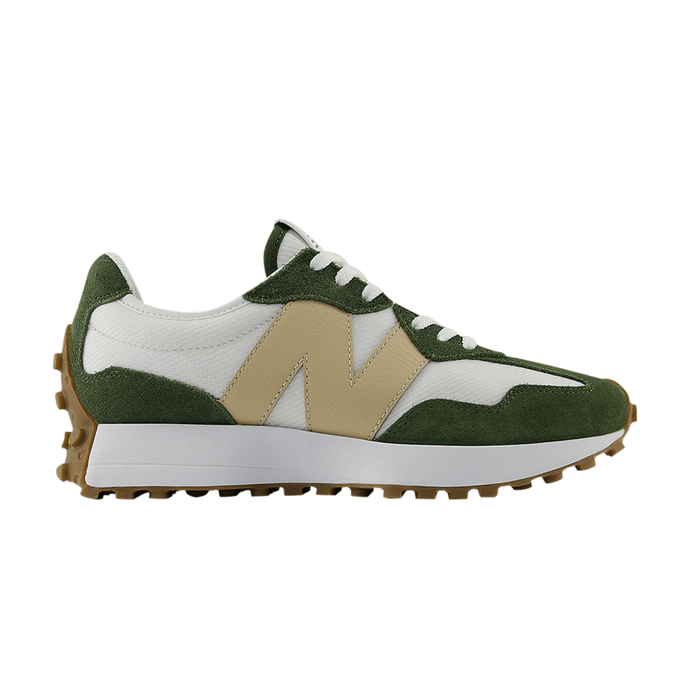 Buy New Balance CALIA x Wmns 327 'White Green Tan' - WS327CKI | GOAT