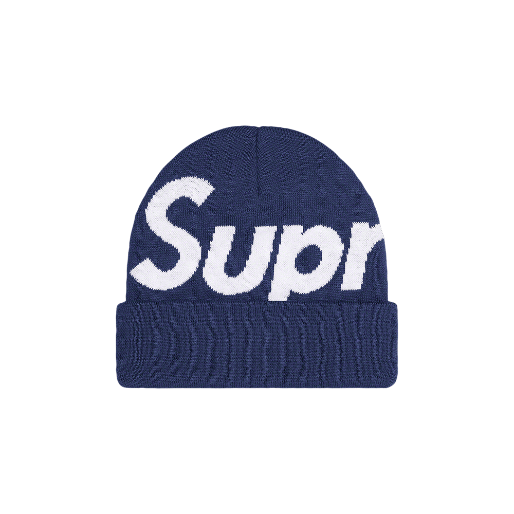 Buy Supreme Big Logo Beanie 'Navy' - FW22BN29 NAVY | GOAT