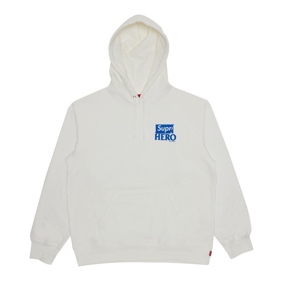 Buy Supreme x ANTIHERO Hooded Sweatshirt 'White' - SS22SW78 WHITE