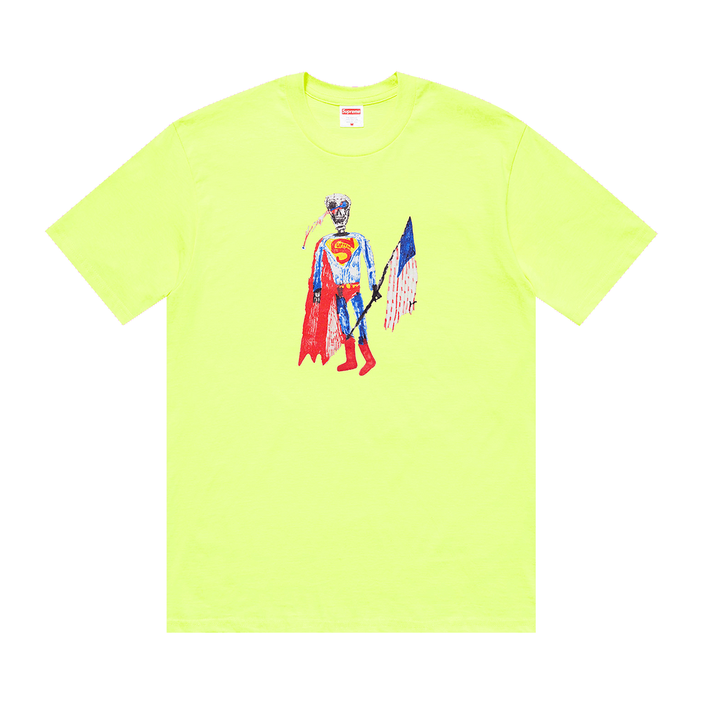 【WEB限定】 Buy Supreme BRIGHT SS21T40 - Yellow' 'Bright Tee Skeleton トップス