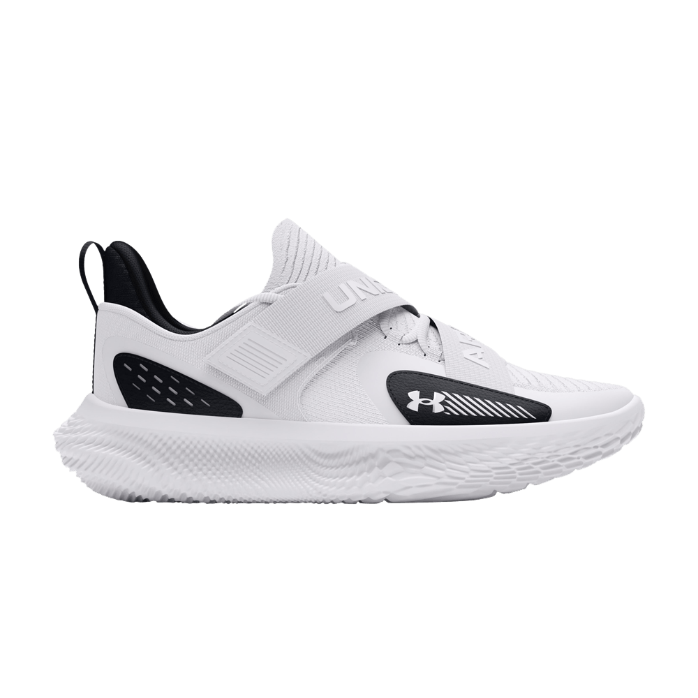 UNDER ARMOUR FLOW バッシュ タグ付き 白 新品 28.5 3027639_100.png.png