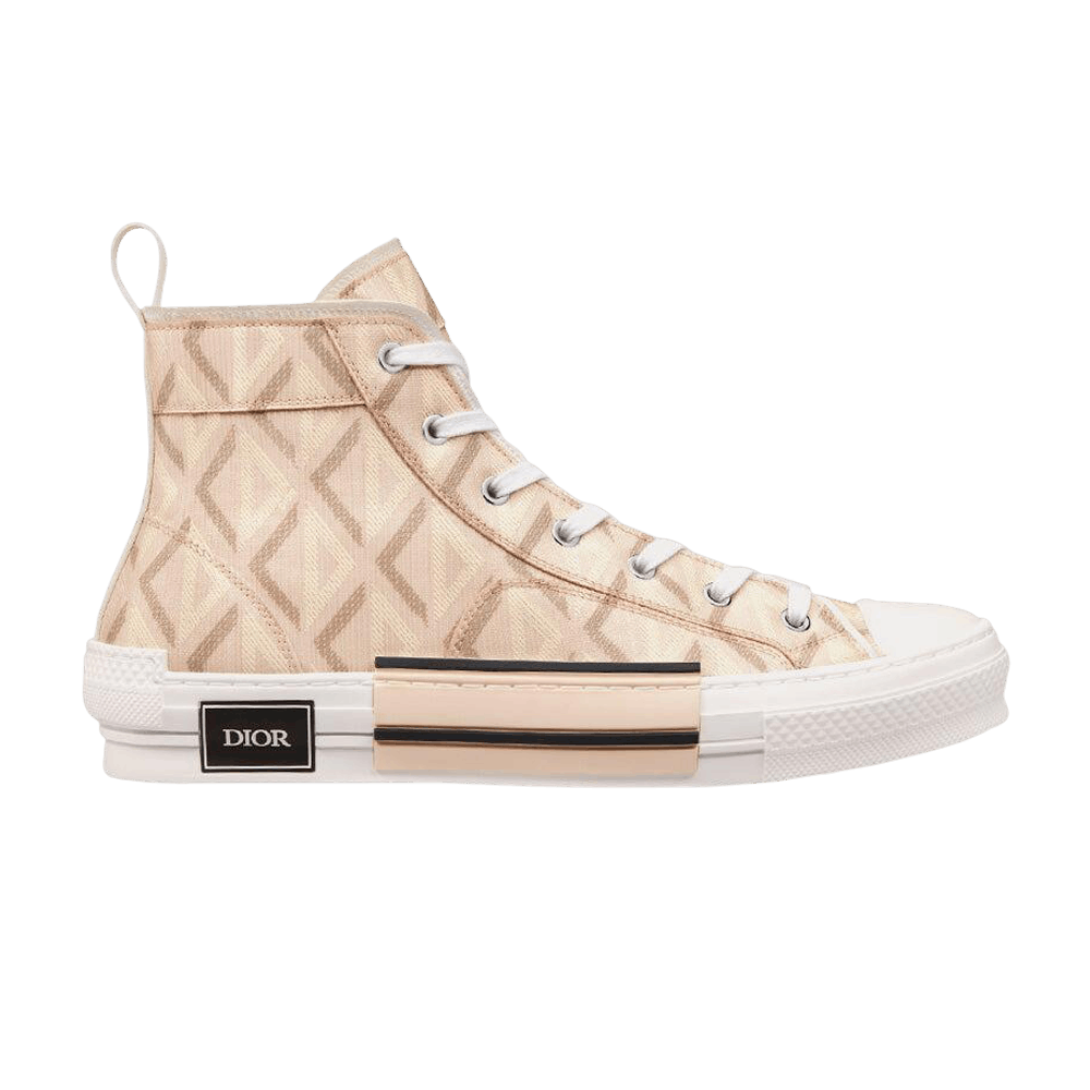 23AW【DIOR】B23 High Top Sneakers キャンバス ハイトップ B23 Sneakers - Men Designer High Top Sneakers - Men's