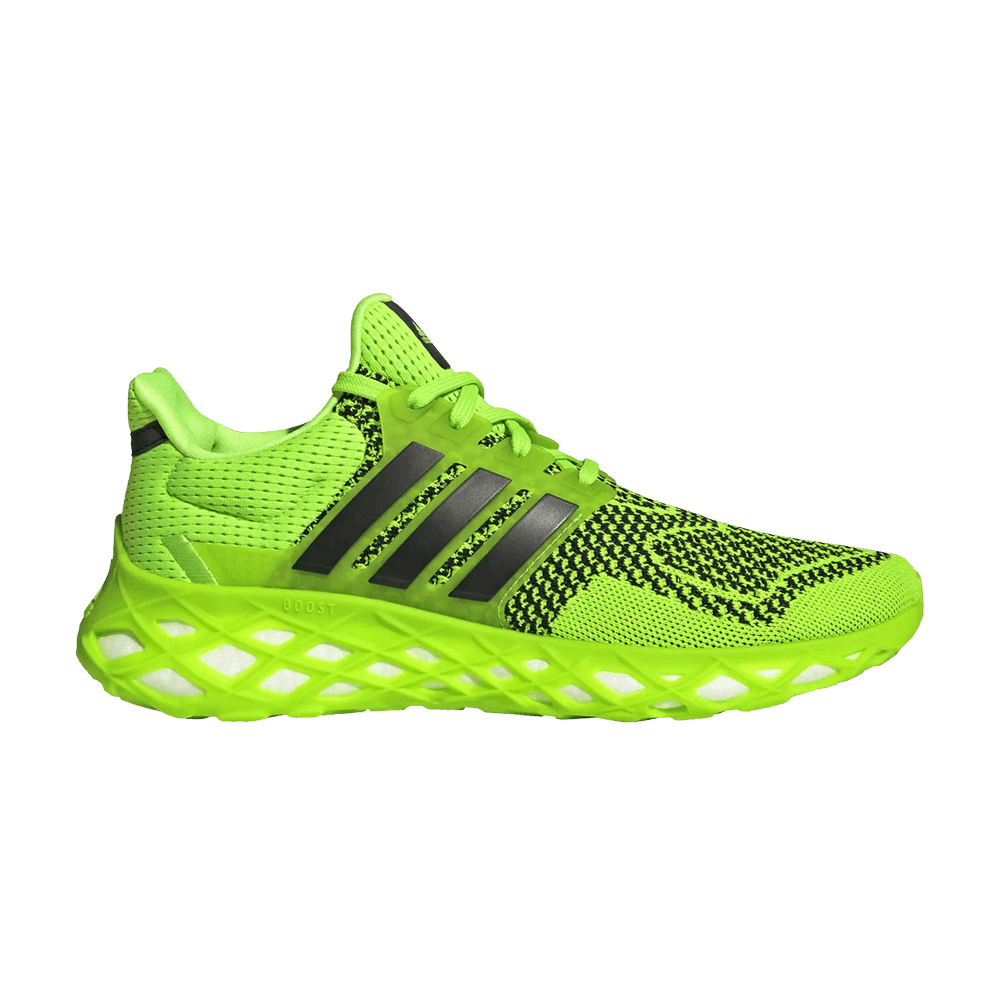 Buy Adidas UltraBoost Web DNA 'Solar Green Black' H03812 GOAT AU