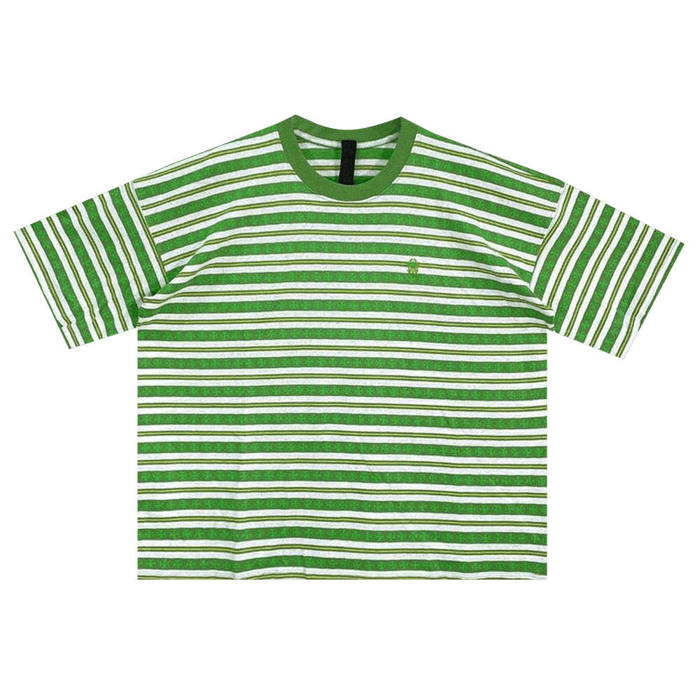 Buy Chrome Hearts Stripe Logo Tee 'Green' - 1383 100000103SLT GREE