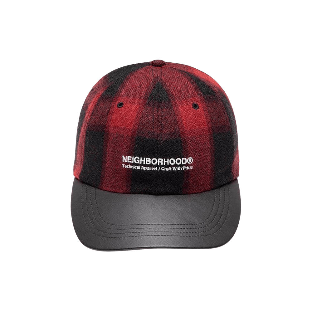 NEIGHBORHOOD　22AW BUFFALO CHECK SH LS WN Buy Neighborhood Buffalo Check Dad Hat 'Red' - 222YGNH HT09 RED | GOAT