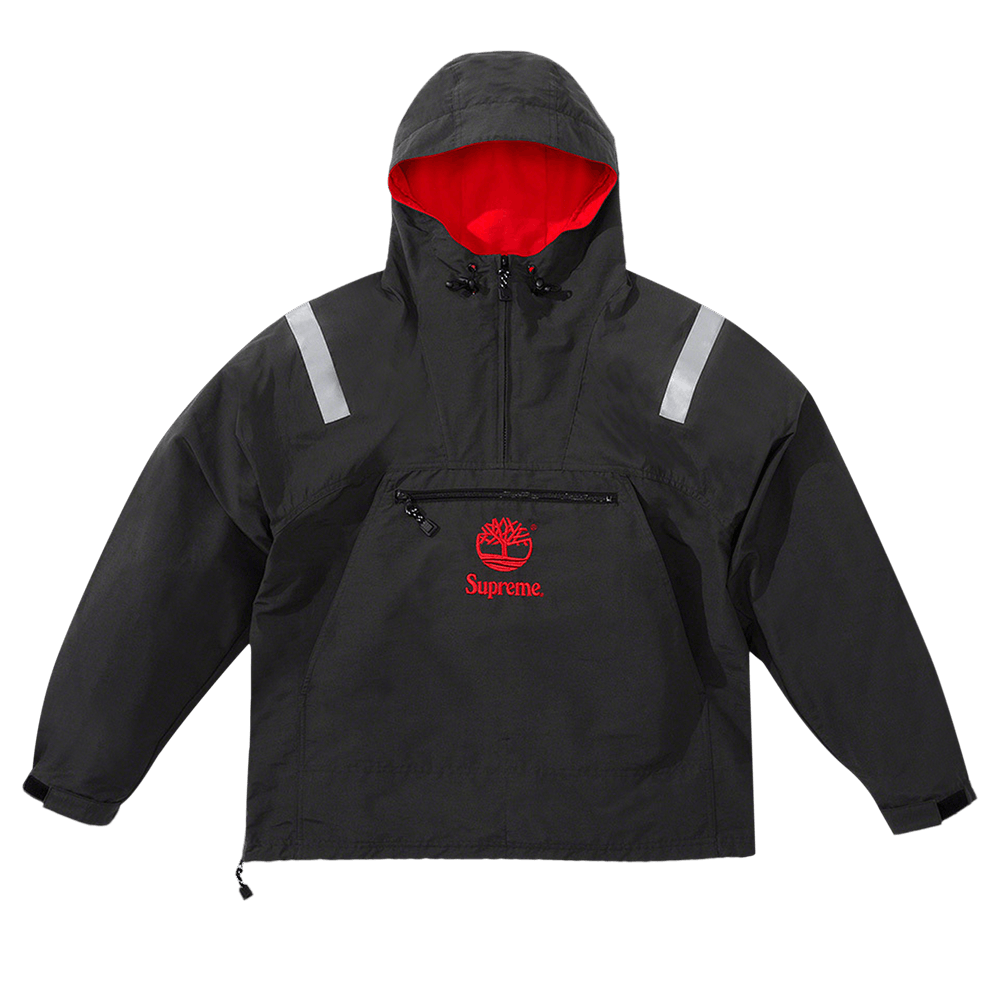 Buy Supreme x Timberland Reflective Taping Anorak 'Black