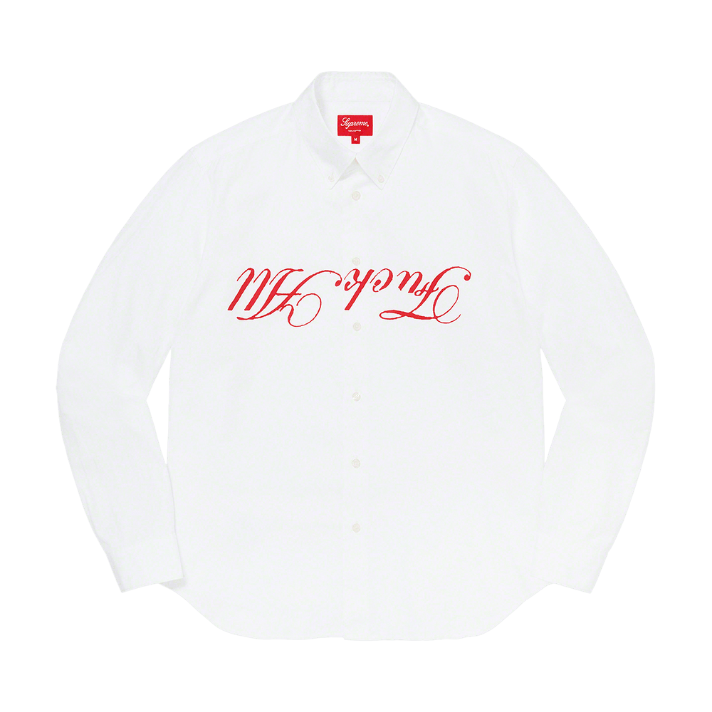 Buy Supreme x Jamie Reid Fuck All Shirt 'White' - SS21S69 WHITE | GOAT