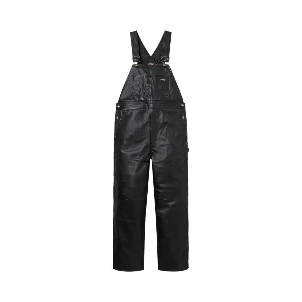 Buy Supreme x Dickies Leather Overalls 'Black' - FW23P101 BLACK | GOAT