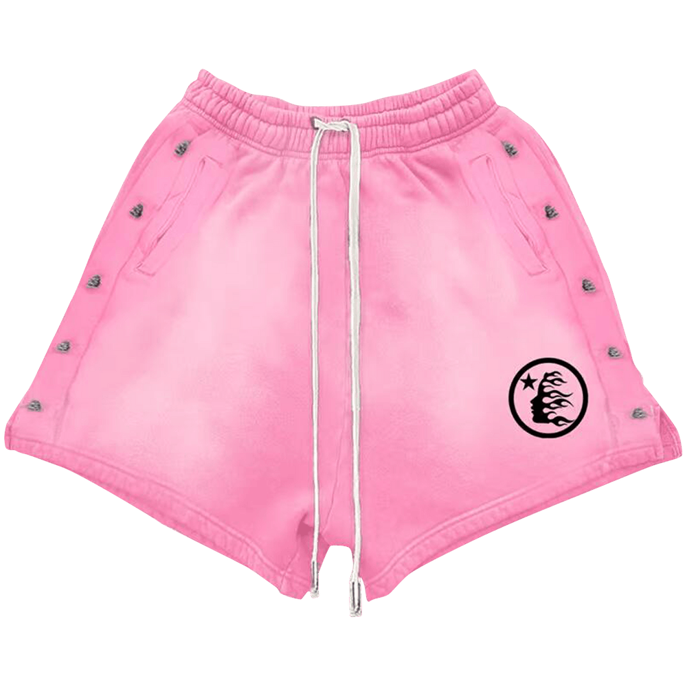 Buy Hellstar Snap Shorts 'Pink' - 9357 100000202SS PINK | GOAT