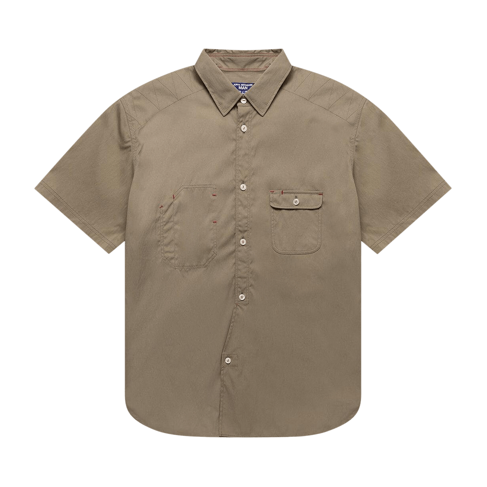 まんたろう Buy Junya Watanabe MAN Oxford Shirt 'Khaki' - WK B029 051 1