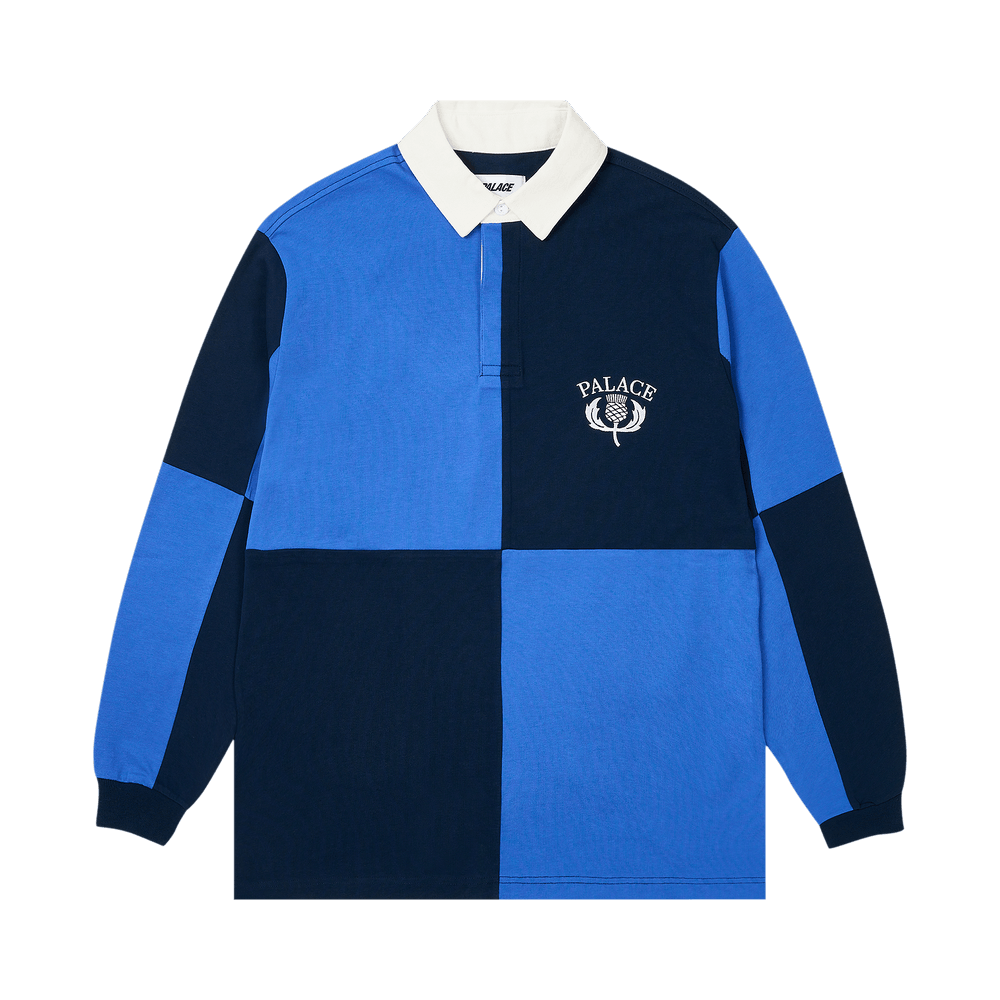 Buy Palace Thistle Rugby 'Navy/Blue Berry' P27ES008 GOAT