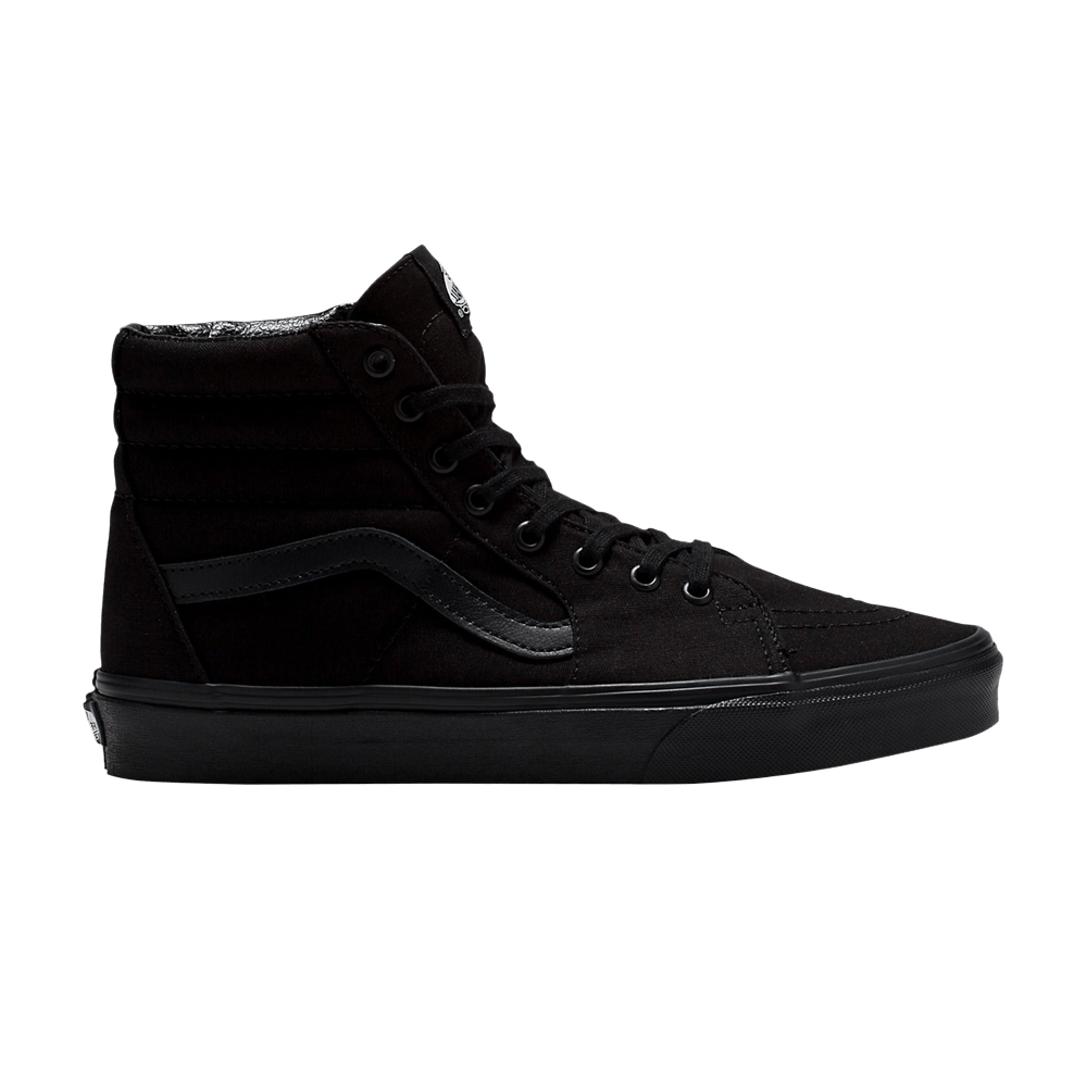 Sk8-Hi Wide Canvas - Triple Black