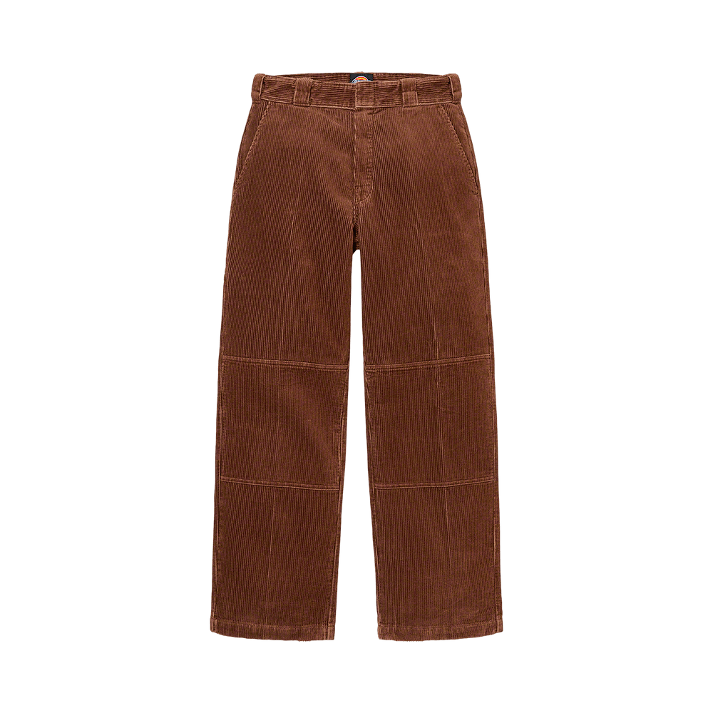Buy Supreme x Dickies Double Knee Corduroy Work Pant 'Brown