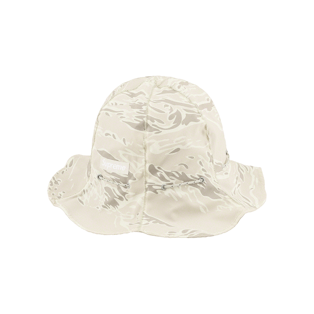 Buy Supreme Tiger Camo Reflective Tulip Hat 'White' - FW22H69