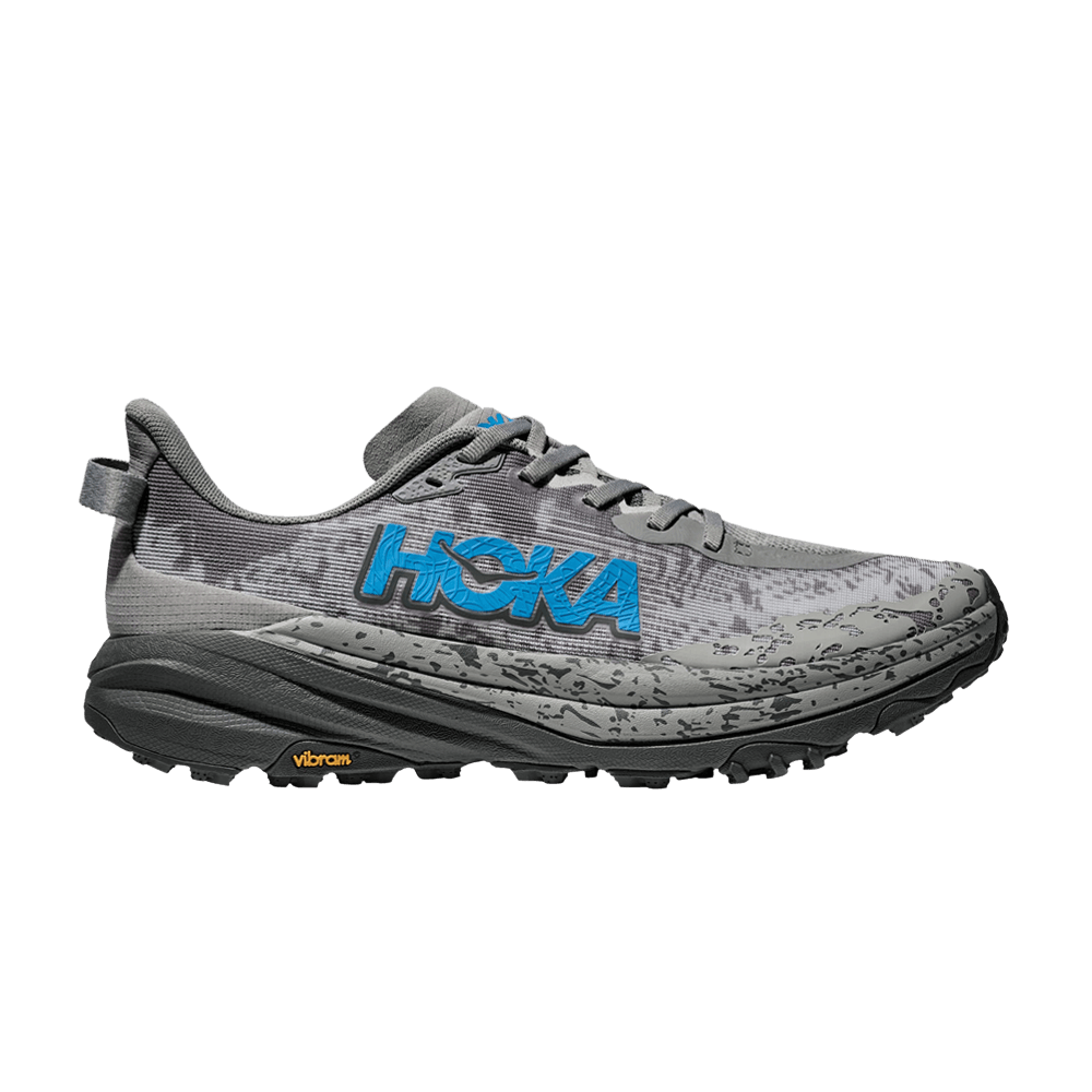 Hoka Speedgoat 6 2e Wide Galactic Grey Blue