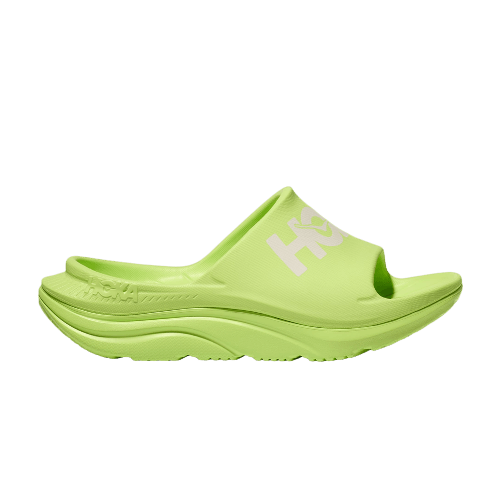 Hoka Ora Athletic Slide 'lettuce White'