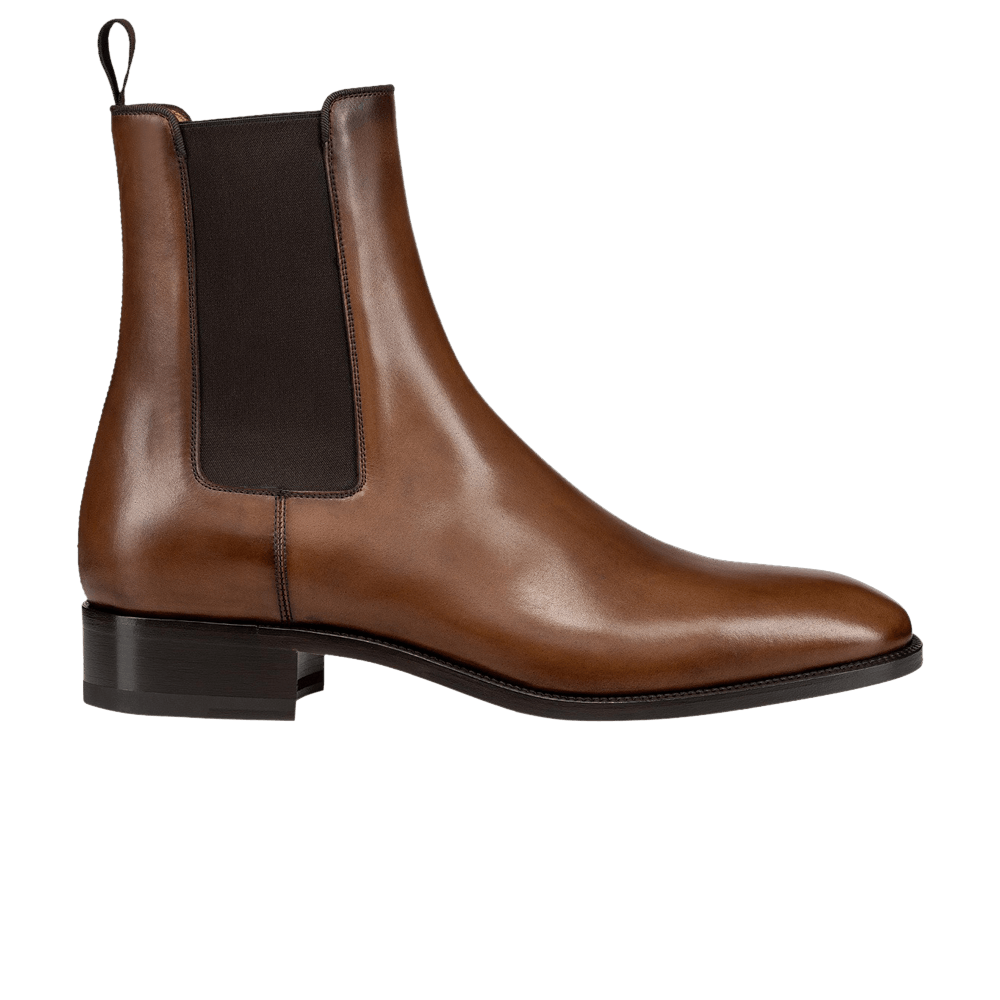 Christian Louboutin Samson Chelsea Boot Havane