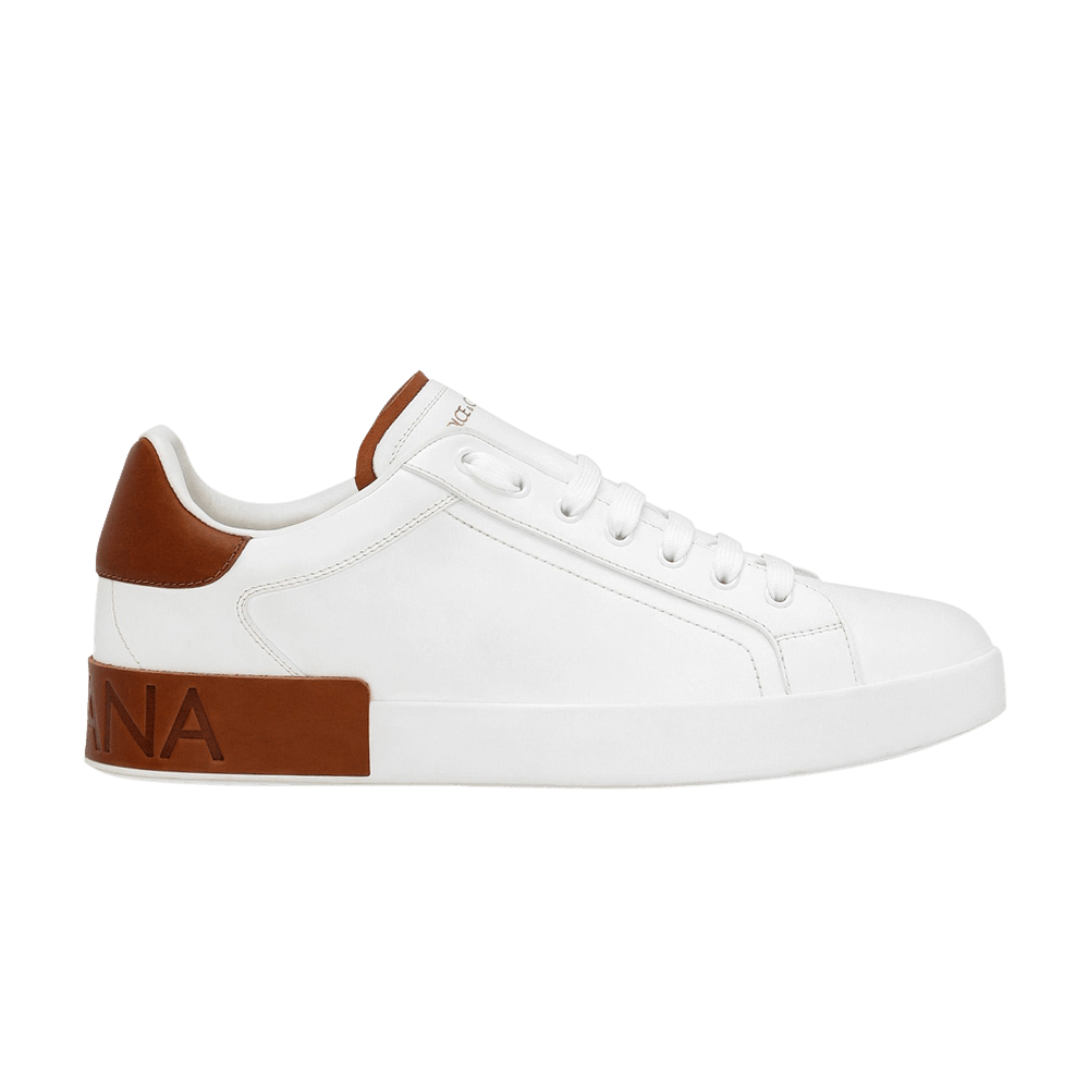 スニーカー Dolce & Gabbana SNEAKER (CS2278A9U73 8S537) Calfskin Portofino sneakers in White for Men | Dolce&Gabbana® US
