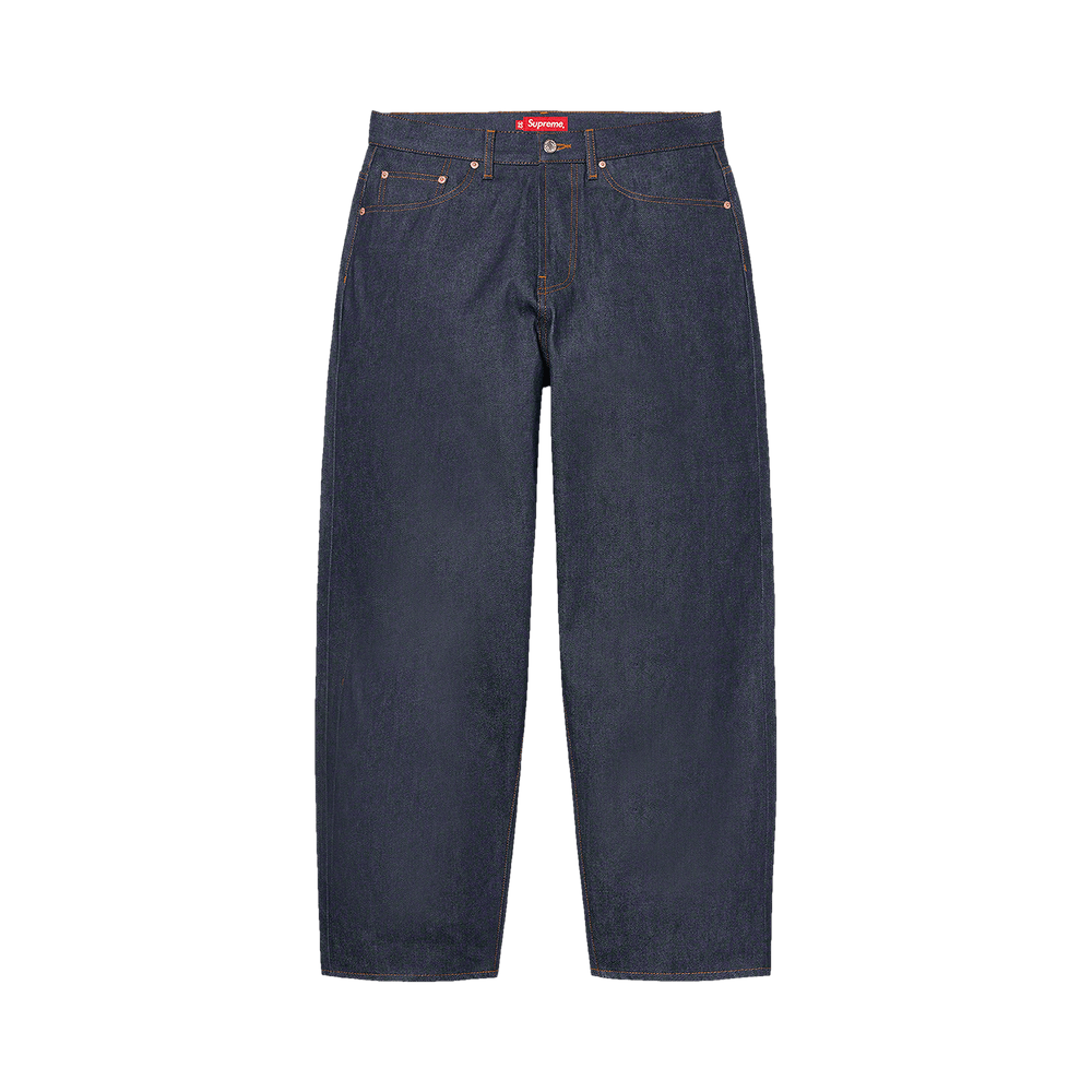 Supreme S Logo Rigid Baggy Jean Rigid青34 Buy Supreme Baggy Jean 'Rigid Indigo' - SS22P47 RIGID INDIGO | GOAT CA